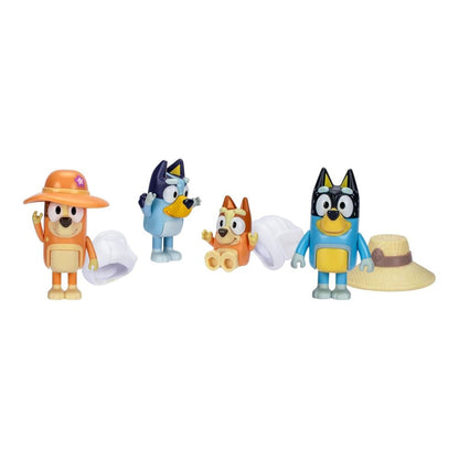 Bluey Family Trip Pack 4 Figure da Collezione - Nerdscape Nerdscape