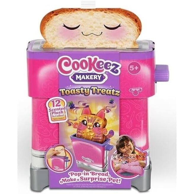 Cookeez Makery Plush Toast Bustina Sorpresa - Nerdscape Nerdscape