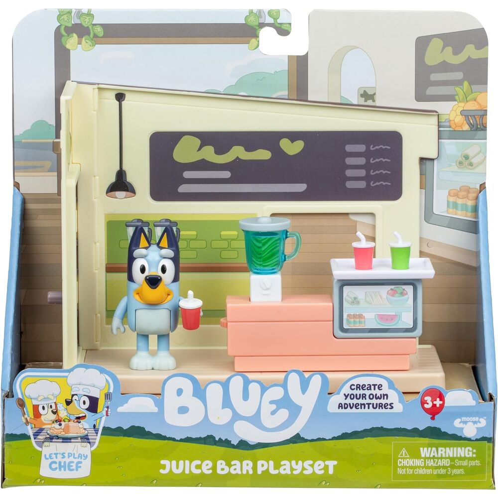 Bluey Juice Shop Mini playset Nerdscape