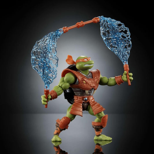 Masters of the Universe Michelangelo Turtles of Grayskull Figura da Collezione - Nerdscape