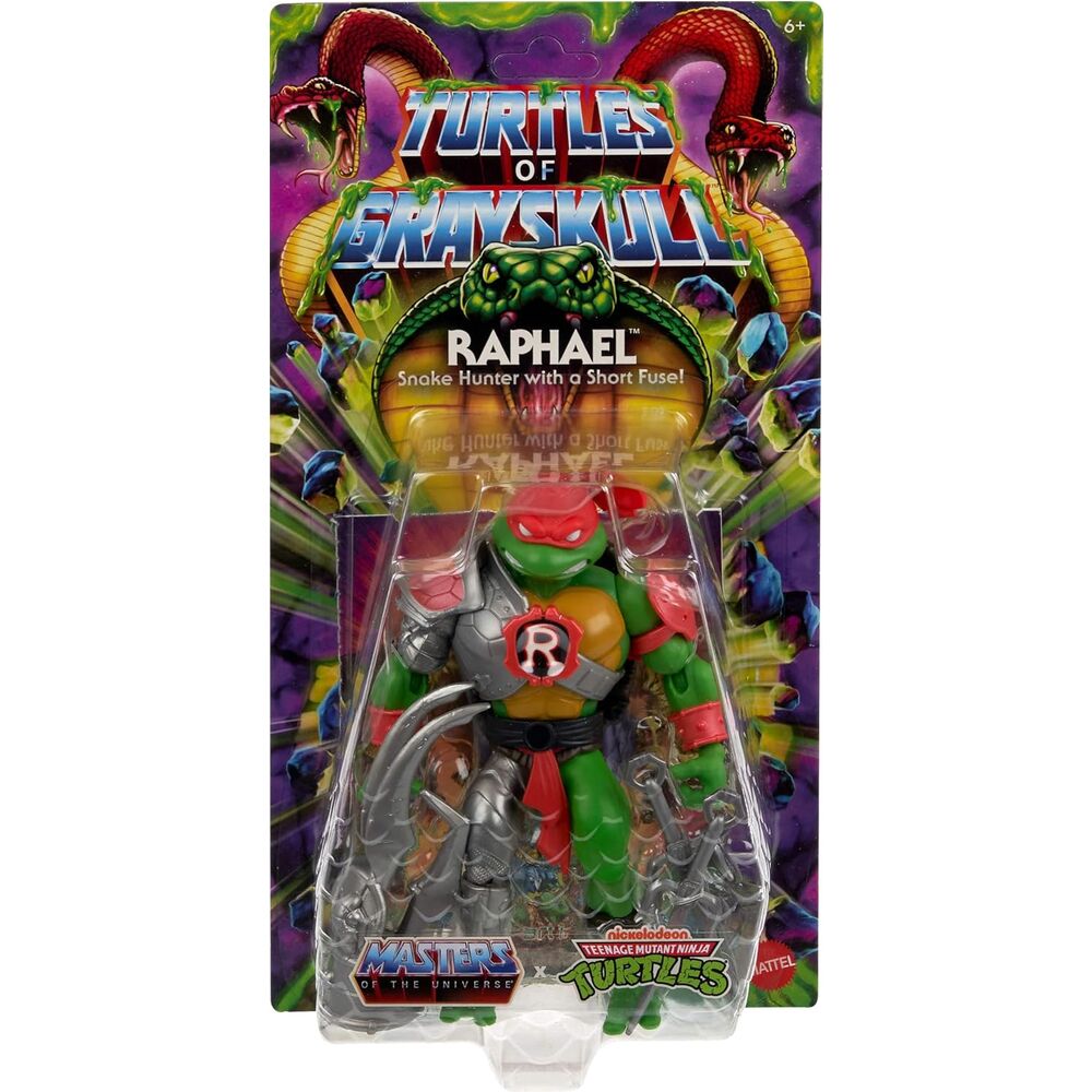 Masters of the Universe Raphael Turtles of Grayskull - Figura da Collezione - Nerdscape Nerdscape