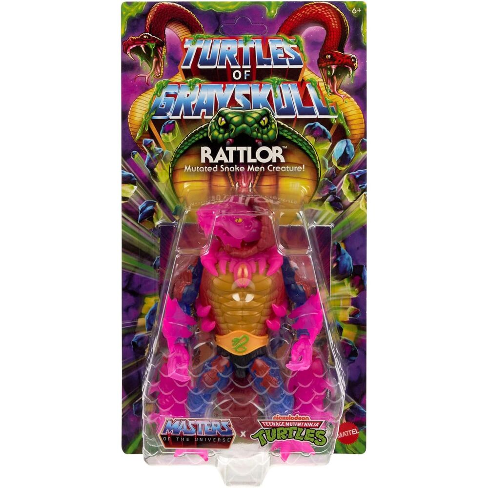 Masters of the Universe Rattlor Turtles of Grayskull - Figura da Collezione - Nerdscape Nerdscape