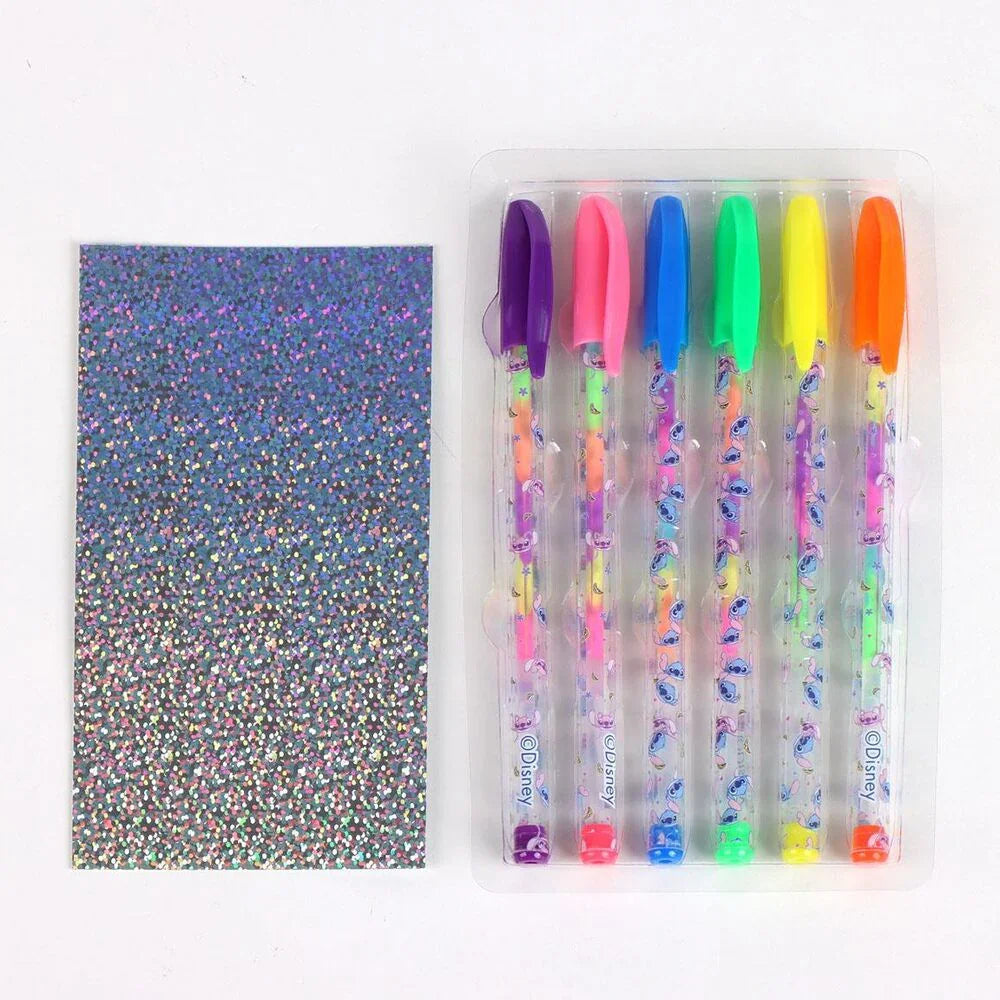 Disney Stitch pack 6 gel pens Nerdscape