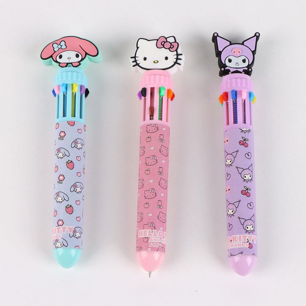 Hello Kitty assorted pen colours