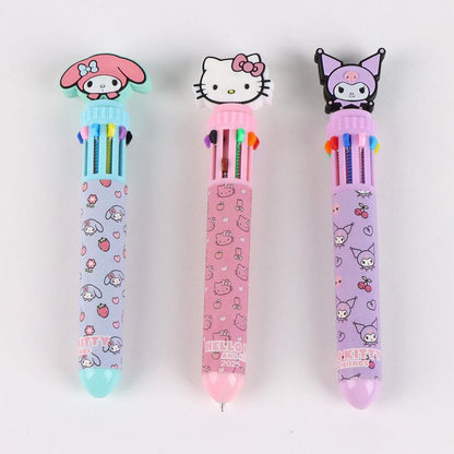 Hello Kitty assorted pen colours
