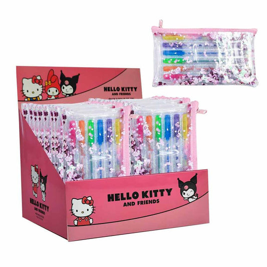 Hello Kitty pack 6 gel pens