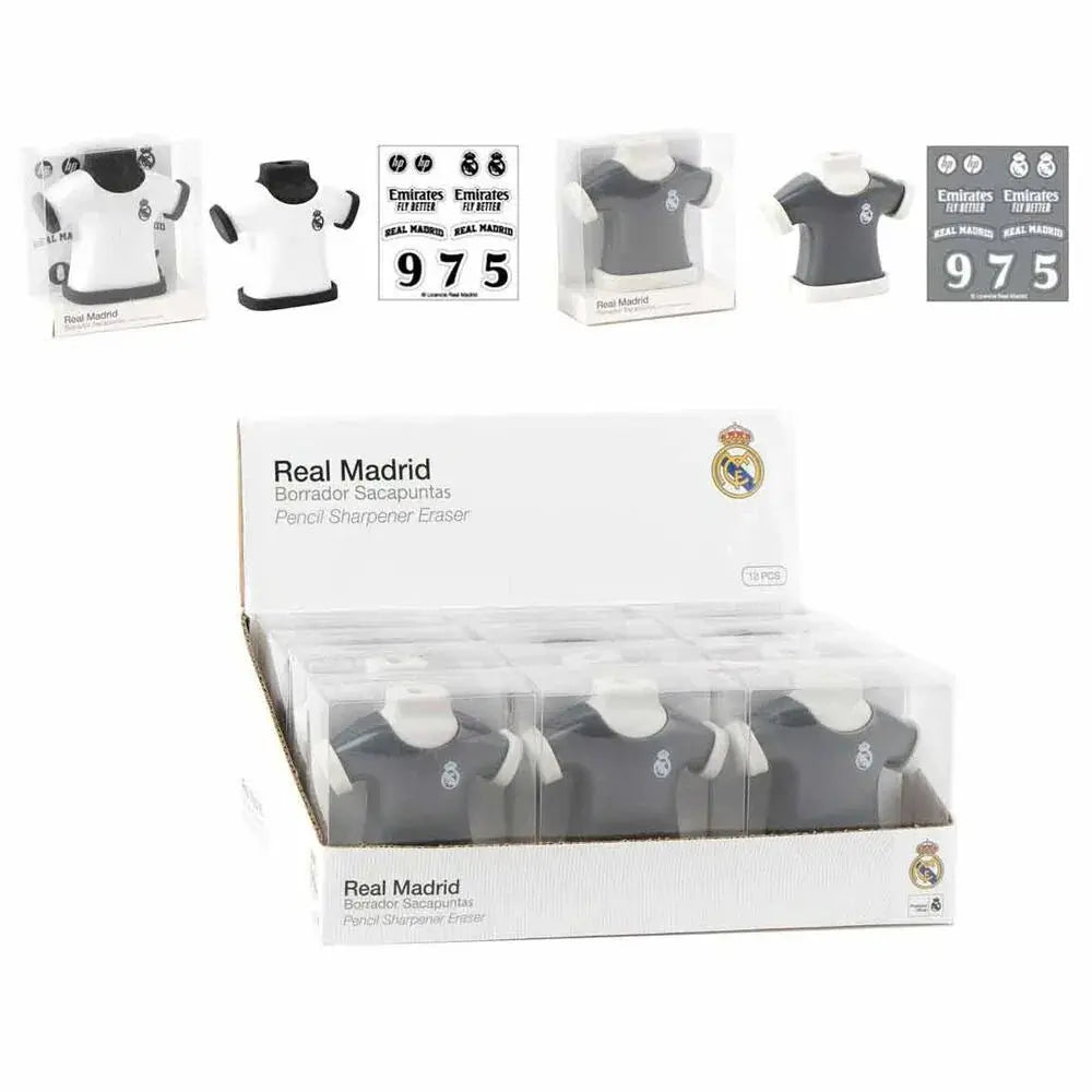 Real Madrid Eraser Sharpener - Nerdscape Nerdscape
