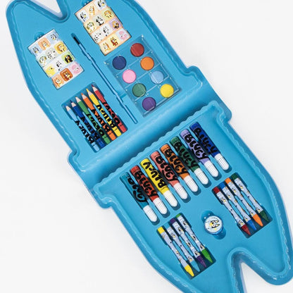 Bluey Colouring stationery set Nerdscape