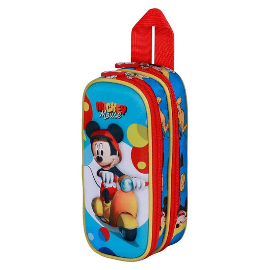 Disney Mickey Scooter 3D doble pencil case Nerdscape