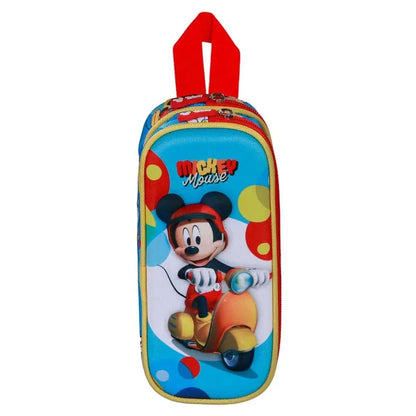 Disney Mickey Scooter 3D doble pencil case Nerdscape