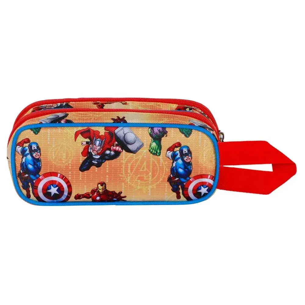 Marvel Avengers Attack 3D doble pencil case Nerdscape