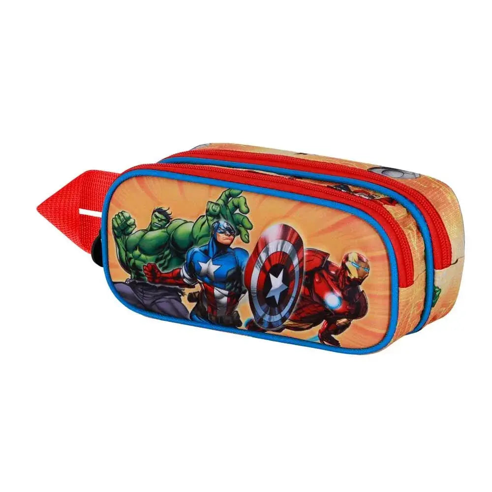 Marvel Avengers Attack 3D doble pencil case Nerdscape