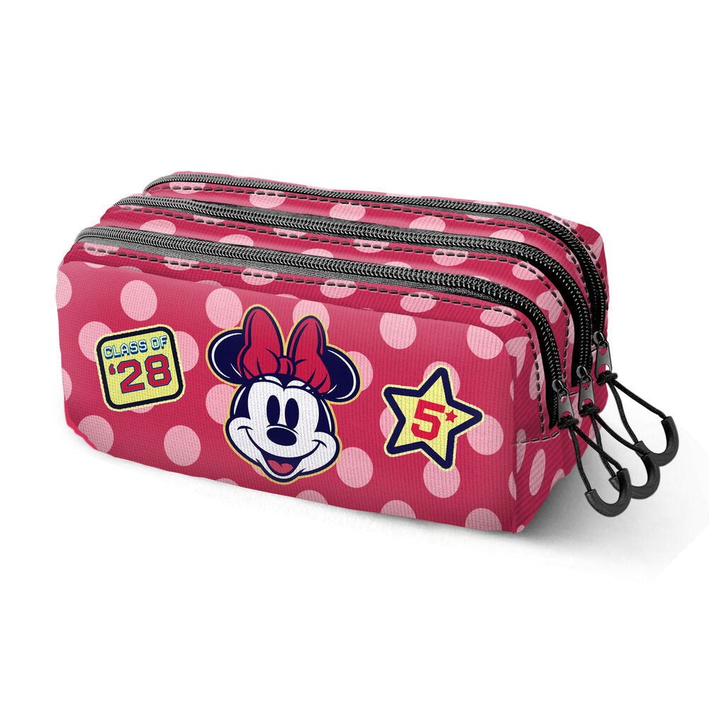 Disney Minnie Class triple pencil case Nerdscape