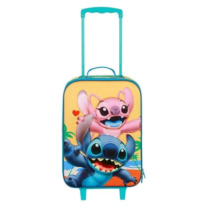 Disney Stitch Ocean 3D Trolley suitcase 52cm Nerdscape