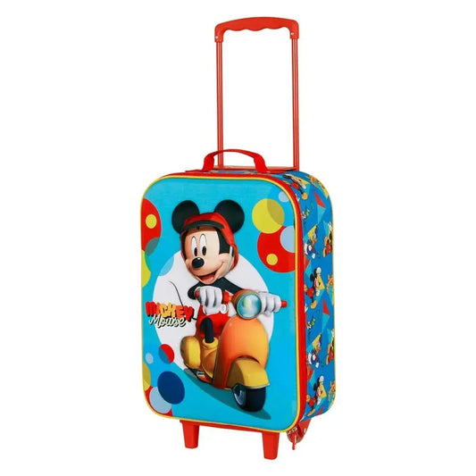 Disney Mickey Scooter 3D Trolley suitcase 52cm Nerdscape