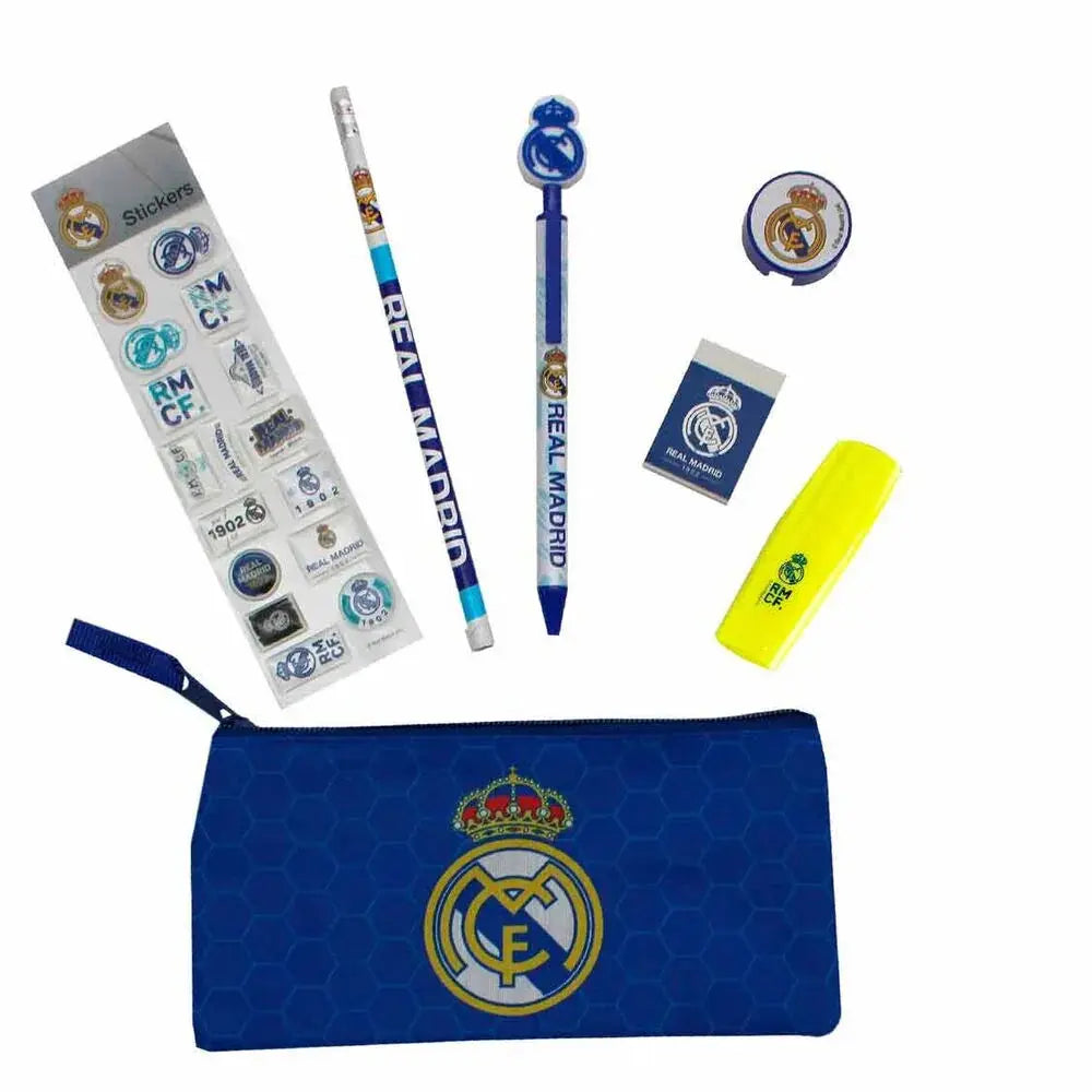Real Madrid stationery set 7pcs Nerdscape