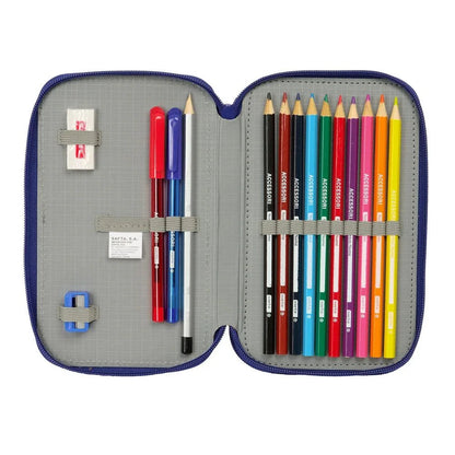 F.C. Barcelona 25/26 double pencil case 29pcs Nerdscape