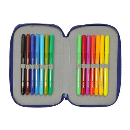 F.C. Barcelona 25/26 double pencil case 29pcs Nerdscape