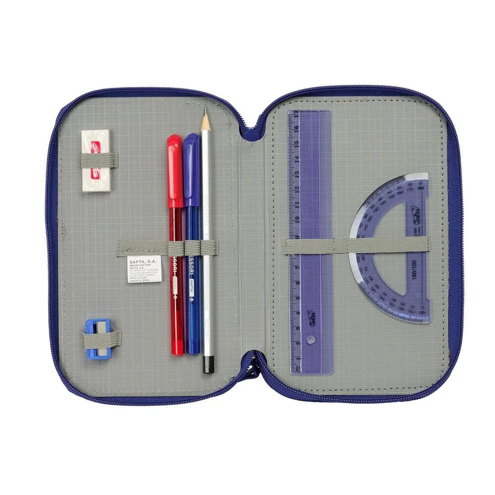 F.C. Barcelona 25/26 triple pencil case 37pcs Nerdscape