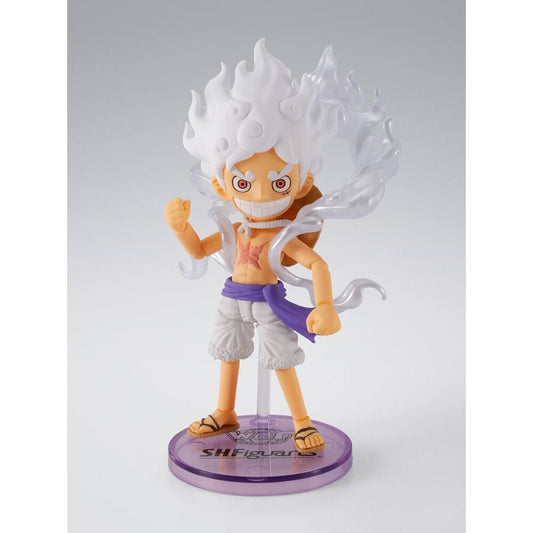Figurine One Piece Monkey D. Luffy Gear 5 SH Figuarts 7,5 cm