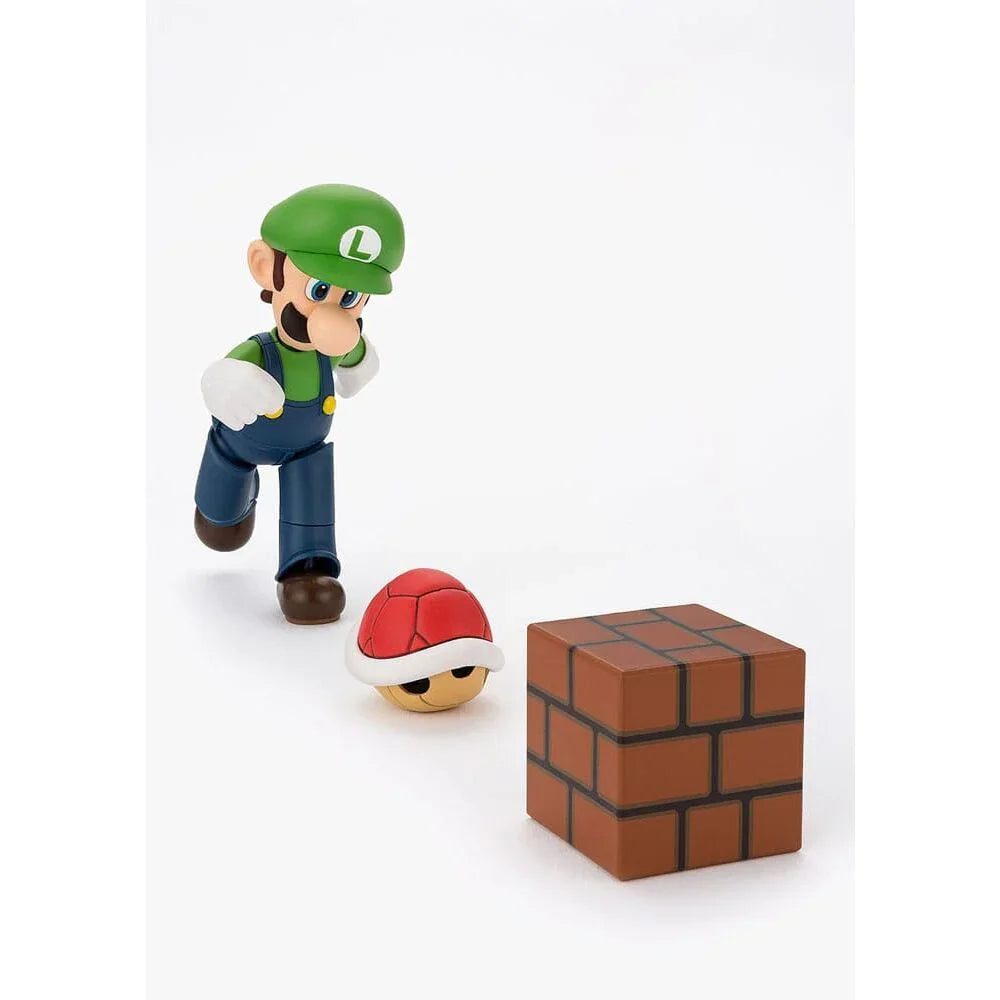 S.H. Figuarts Luigi Super Mario Bros Figura da Collezione - Nerdscape Nerdscape