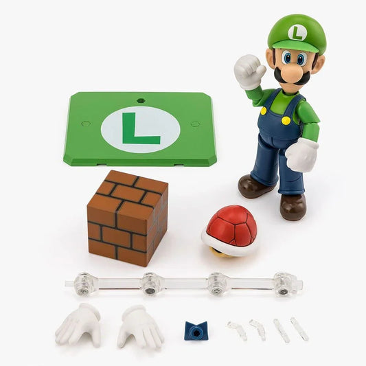 S.H. Figuarts Luigi Super Mario Bros Figura da Collezione - Nerdscape Nerdscape