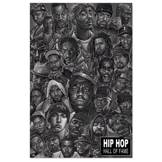 Hip Hop All Stars Poster da Collezione Nerdscape – Stampa Glossy 91,5x61cm Nerdscape