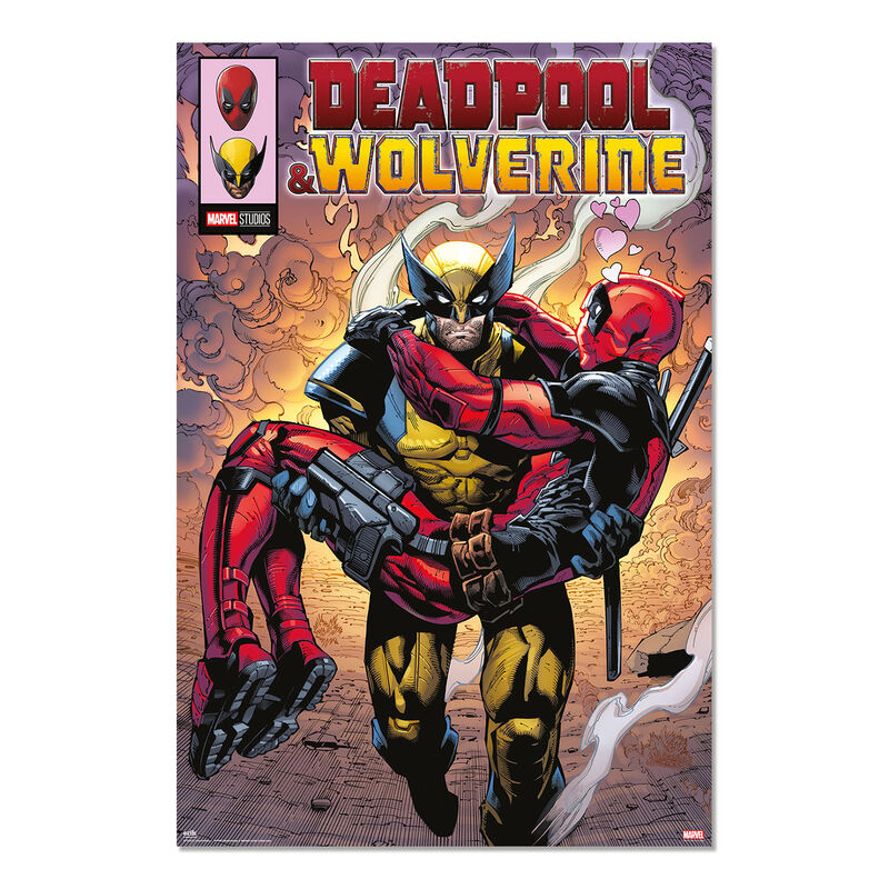 Affiche Marvel Deadpool et Wolverine