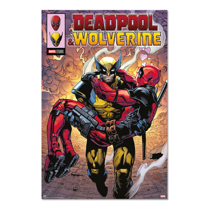 Affiche Marvel Deadpool et Wolverine