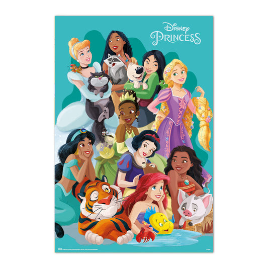 Disney Princess poster Nerdscape