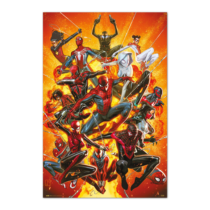 Marvel Spiderman poster Nerdscape