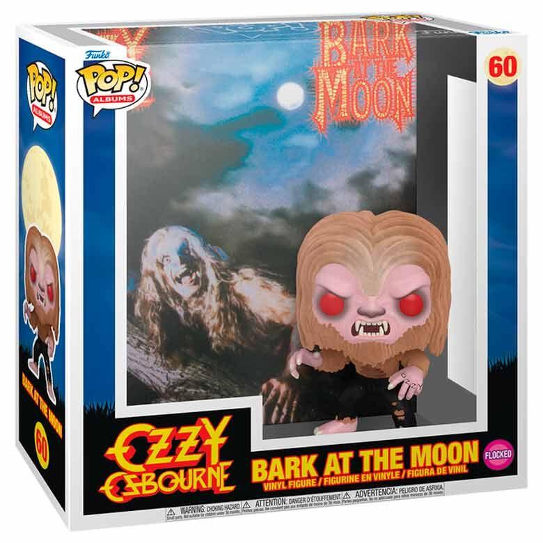 Funko Pop! Album Ozzy Osbourne Bark at the Moon - Figura da Collezione Vinyl Nerdscape