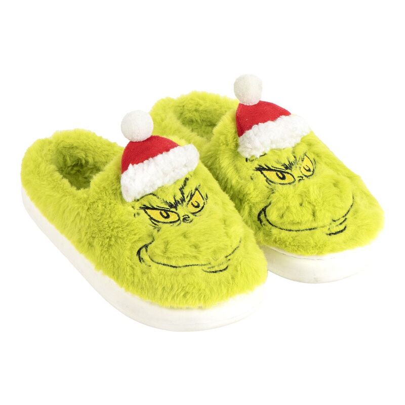The Grinch adult slippers Nerdscape