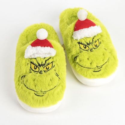 The Grinch adult slippers Nerdscape