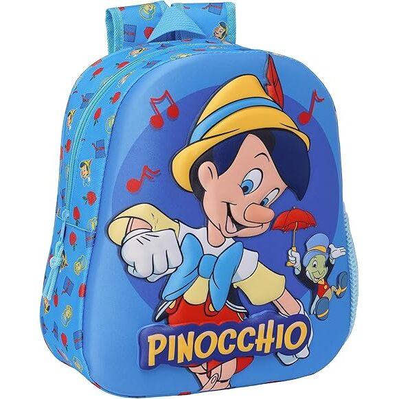 Disney Pinocchio 3D backpack 33cm Nerdscape