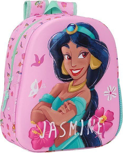 Disney Aladdin Jasmine 3D backpack 33cm Nerdscape