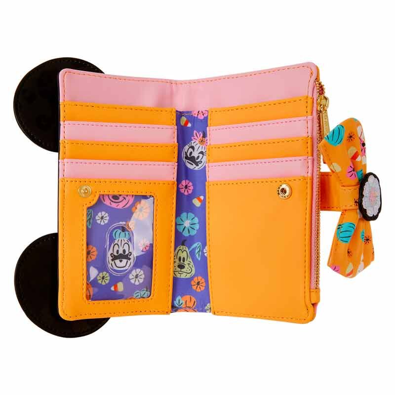 Loungefly Disney Minnie Pumpkin wallet Nerdscape