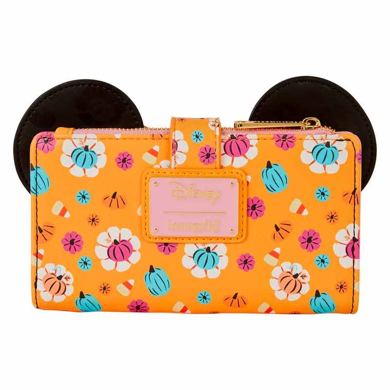 Loungefly Disney Minnie Pumpkin wallet Nerdscape