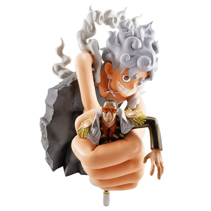 One Piece Monkey D Luffy Gear 5 vs Borsalino Burst of Energy Ichibansho figure 22cm - Nerdscape