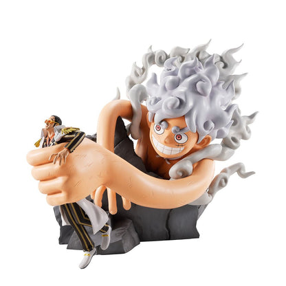 One Piece Monkey D Luffy Gear 5 vs Borsalino Burst of Energy Ichibansho figure 22cm - Nerdscape