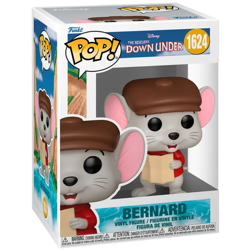Funko Pop! Disney The Rescuers Down Under Bernard - Figura da Collezione Vinyl Nerdscape