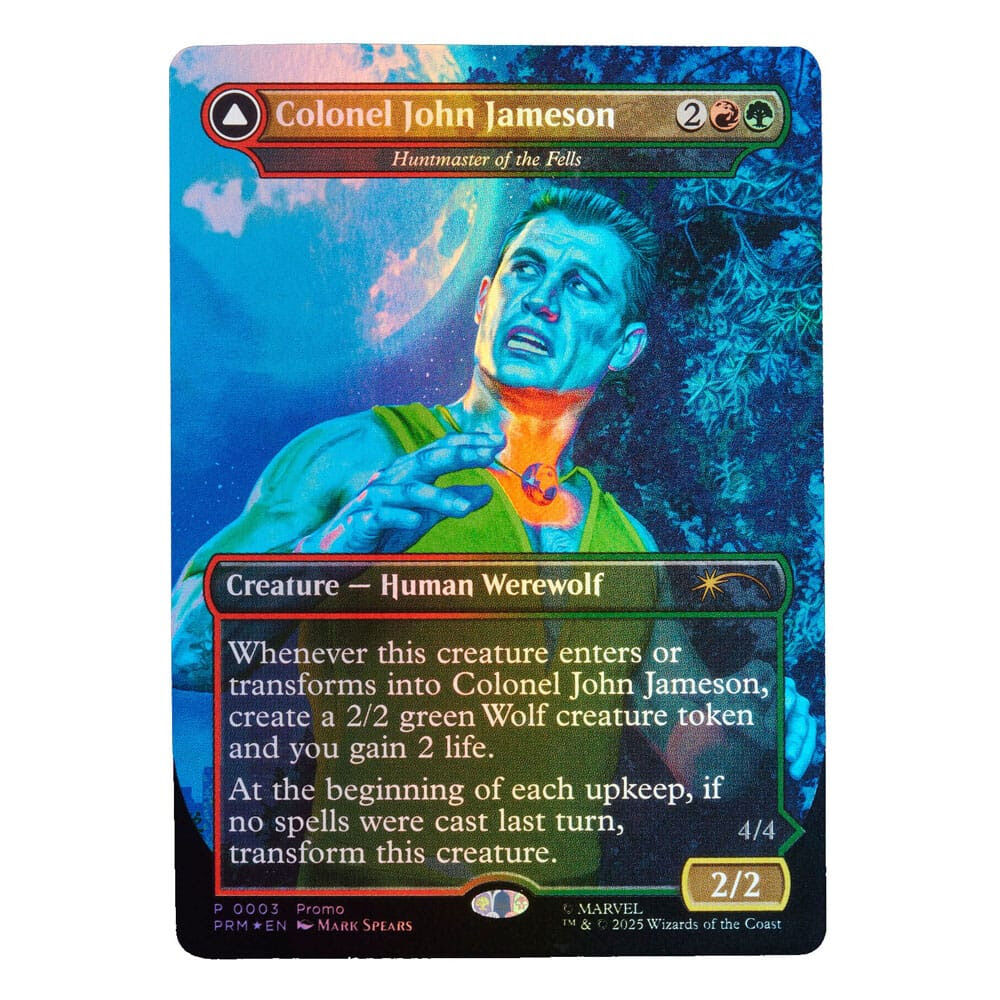 Marvel Spider-Man Man-Wolf Figura da Collezione Magic The Gathering - Nerdscape Nerdscape