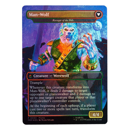 Marvel Spider-Man Man-Wolf Figura da Collezione Magic The Gathering - Nerdscape Nerdscape