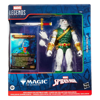 Marvel Spider-Man Man-Wolf Figura da Collezione Magic The Gathering - Nerdscape Nerdscape