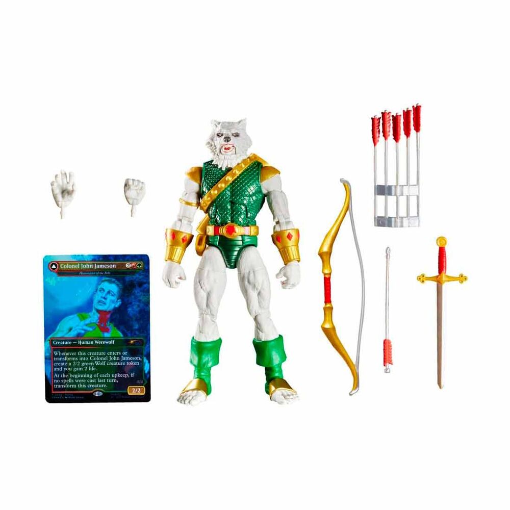 Marvel Spider-Man Man-Wolf Figura da Collezione Magic The Gathering - Nerdscape Nerdscape