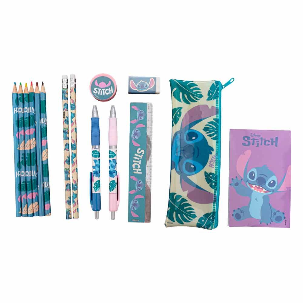 Disey Stitch stationery set 14pcs Nerdscape
