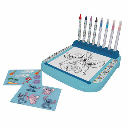 Disney Stitch roll & go colouring station Nerdscape