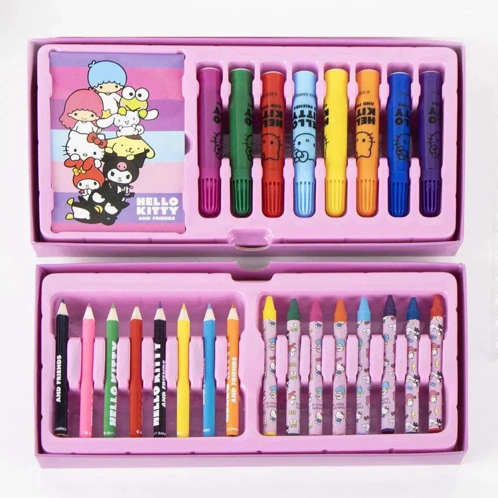 Hello Kitty colouring stationery case Nerdscape