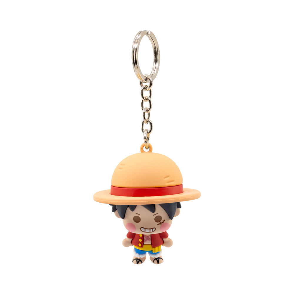 One Piece assorted keychain figures