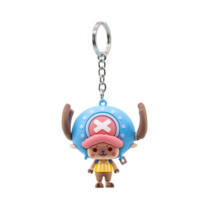 One Piece assorted keychain figures
